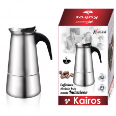 CAFFETTIERA INOX KAIROS TZ.4 (6pz)